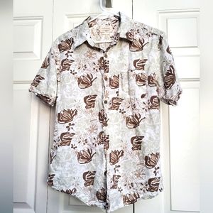 Weatherproof Vintage Men's Hawaiian Button up,  size M